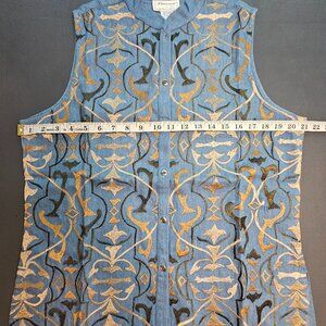 Vintage Florissant Denim Vest